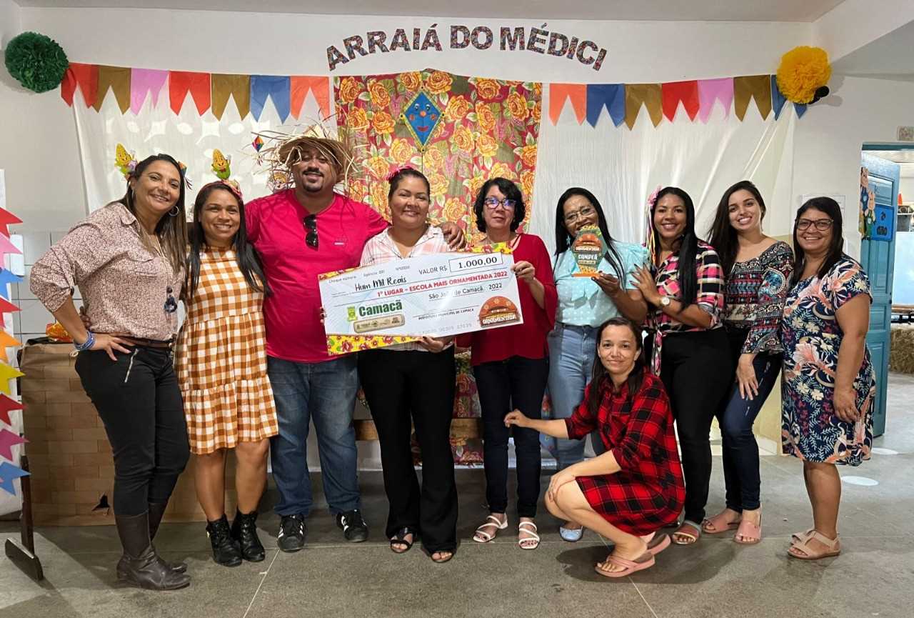 Camacã: Grupo Escolar Presidente Médici é a escolhida como a melhor ornamentação do São João